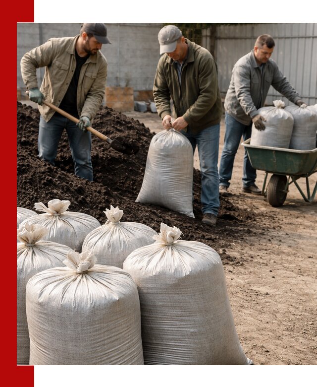 Купить чернозем в мешках с доставкой в Вязниках