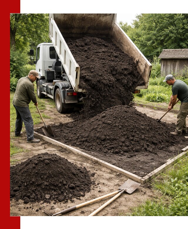 Купить чистый чернозем для огорода с доставкой в Вязниках