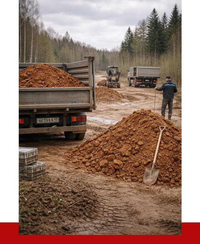 Глина и суглинки в Вязниках от 4807 р. за куб | ПРОНЕРУДВзн