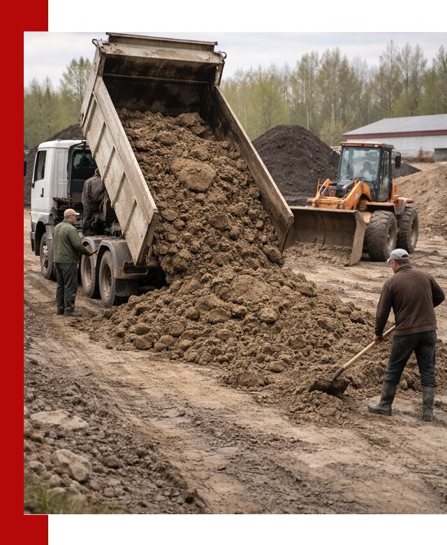 Доставка глин и суглинков в Вязниках оптом и вкрай