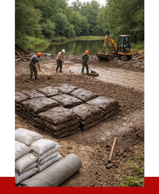 Купить глину для пруда в Вязниках от 4807 р. с доставкой | ПРОНЕРУДВзн