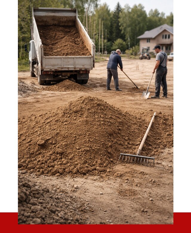 Суглинок для планировки в Вязниках с доставкой от 4487 р. | ПРОНЕРУДВзн