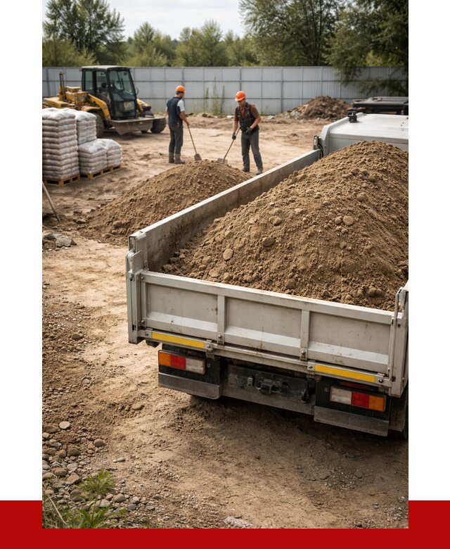 Супесь с доставкой в Вязниках от 2617 р. за куб | ПРОНЕРУДВзн