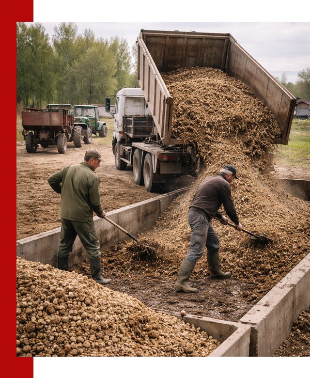 Куриный помет с доставкой в Вязниках оптом и в розницу