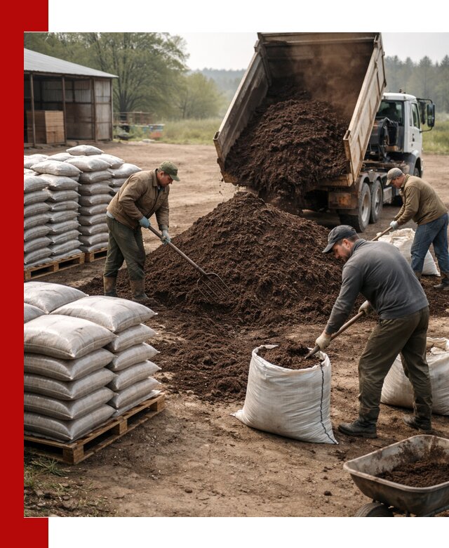 Доставка компоста оптом и в розницу в Вязниках