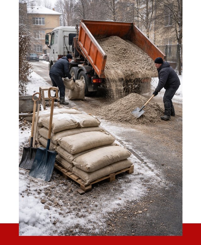 Противогололедные материалы оптом в Вязниках от 4487 р. | ПРОНЕРУДВзн