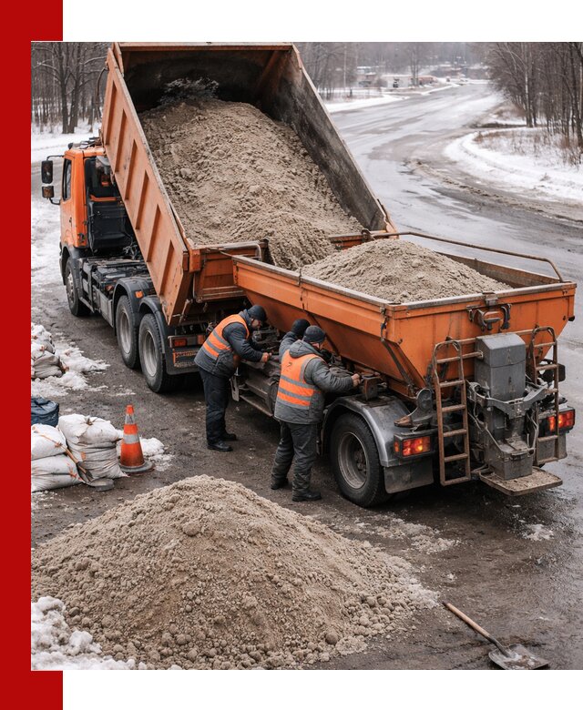 Поставка и вывоз пескосоля в Вязниках оптом и в розницу