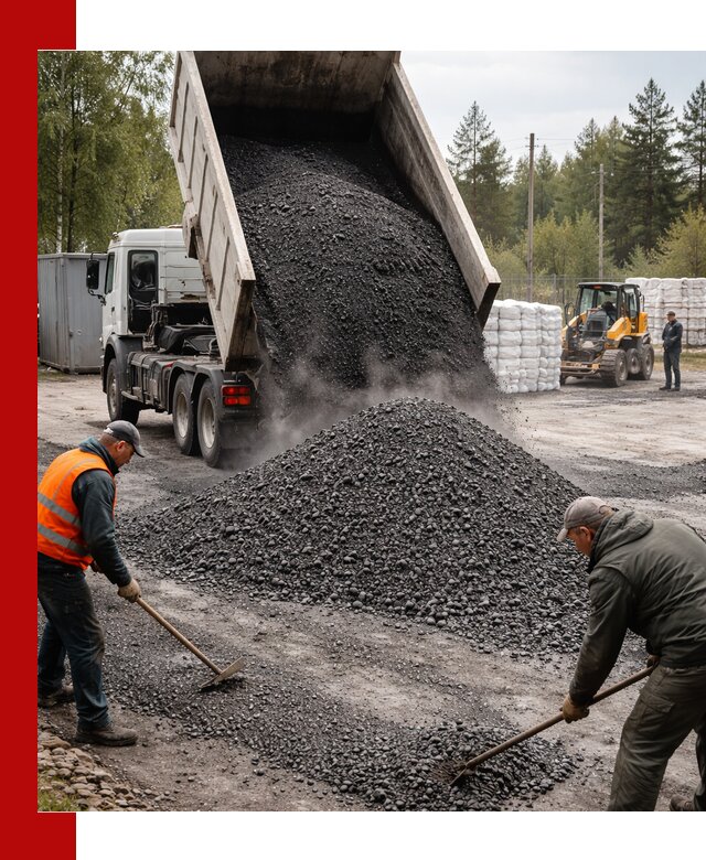 Доставка и продажа асфальтного гранулята в Вязниках