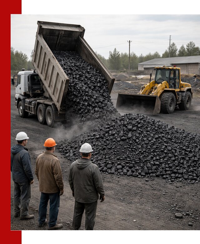 Доставка угля антрацита в Вязниках с самосвалами и погрузкой