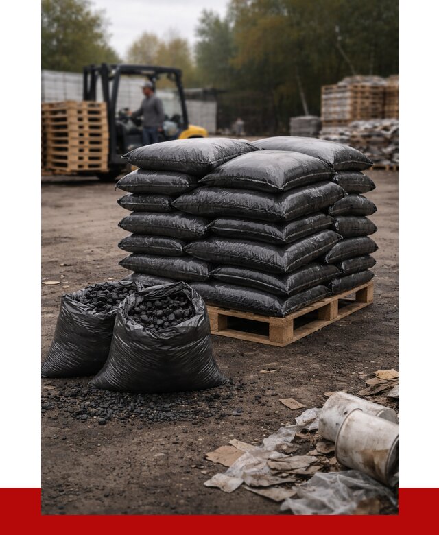 Купить уголь в мешках с доставкой в Вязниках от 8012 р. | ПРОНЕРУДВзн
