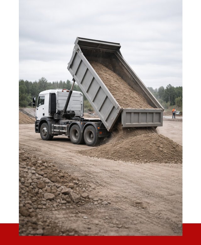Доставка самосвалом 15 кубов в Вязниках от 6944 руб. | ПРОНЕРУДВзн