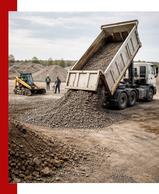 Доставка самосвалом 25 м³ в Вязниках быстро и надежно