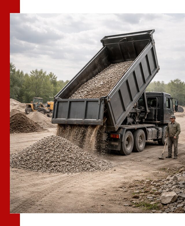 Доставка самосвалом 30 м3 по выгодным ценам в Вязниках