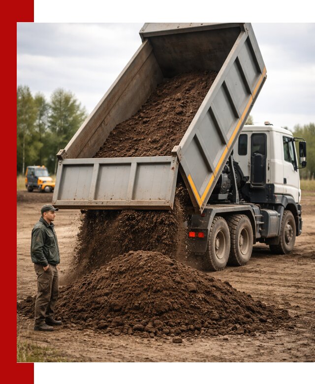 Аренда самосвала с водителем в Вязниках для сыпучих грузов и навоза