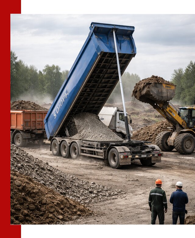 Аренда тонар 40 тонн в Вязниках с доставкой материалов