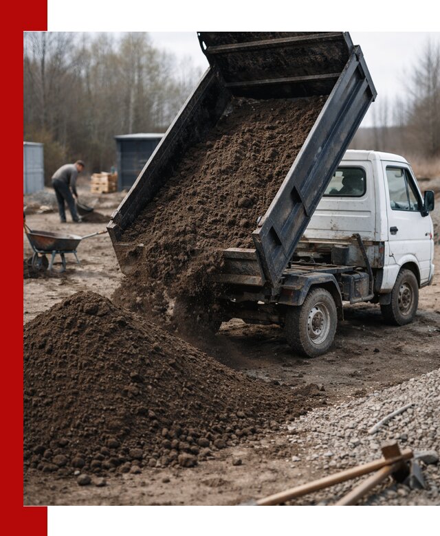 Аренда минисамосвала в Вязниках для доставки сыпучих материалов
