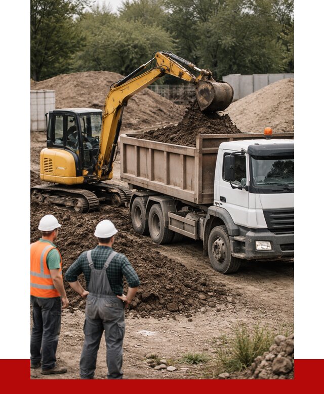 Вывоз грунта в Вязниках от 4807 р. самосвалом | ПРОНЕРУДВзн