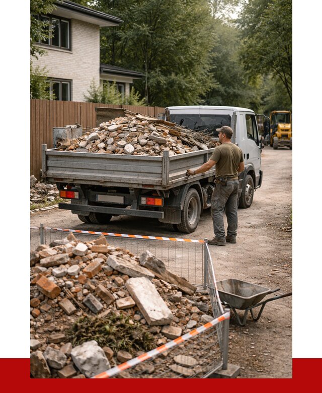 Вывоз строительного мусора с погрузкой в Вязниках от 8012 р | ПРОНЕРУДВзн