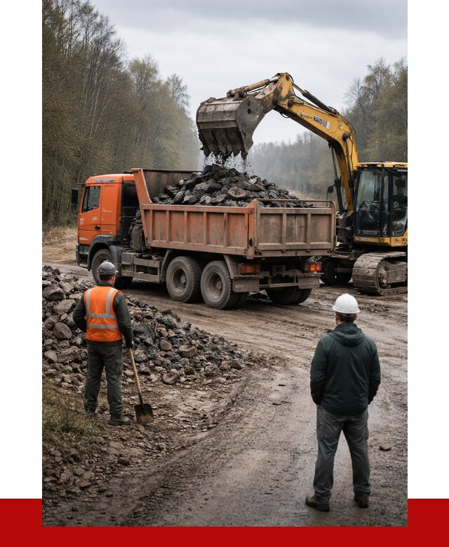 Вывоз асфальта в Вязниках от 4807 р. самосвалом ПРОНЕРУДВзн