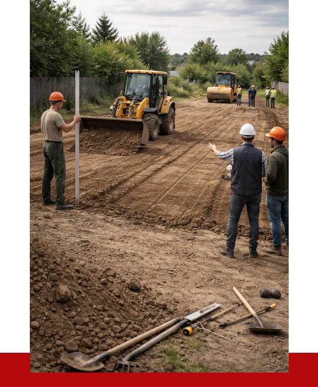 Планировка участка грунтом в Вязниках от 4807 р ПРОНЕРУДВзн