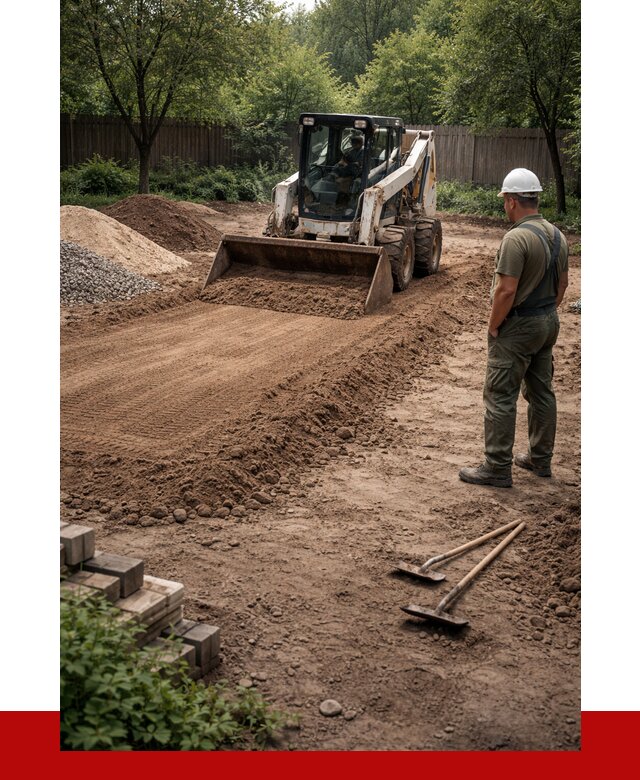 Выравнивание участка под ключ в Вязниках от 3739 р. | ПРОНЕРУДВзн