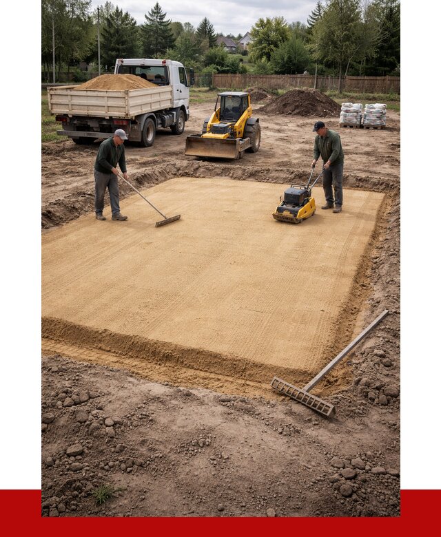 Устройство песчаной подушки в Вязниках от 4807 р. ПРОНЕРУДВзн