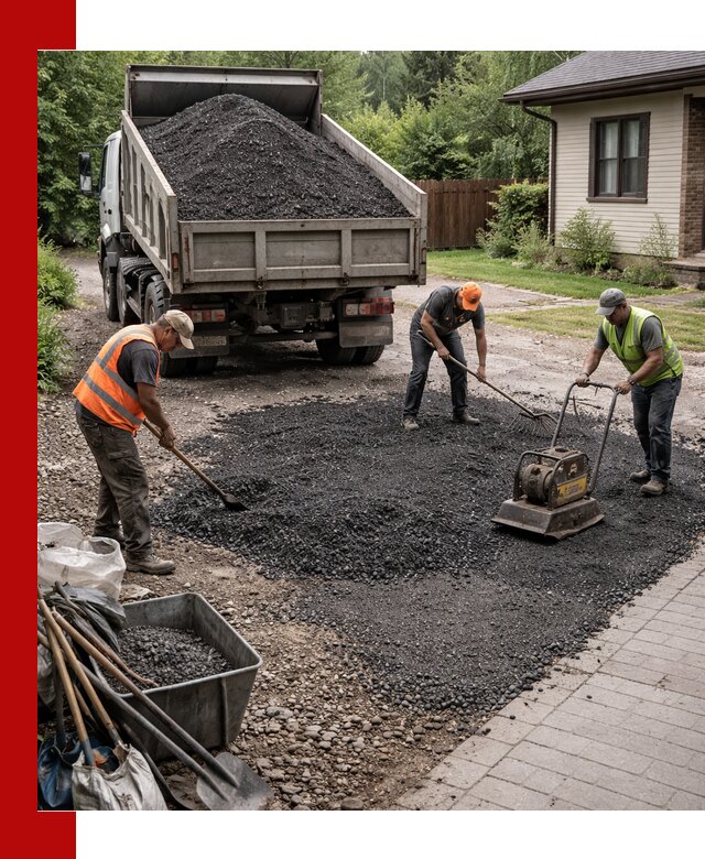 Асфальтовая крошка для двора с доставкой в Вязниках
